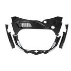 Dry Carbon Fiber Front Frunk Cover Trim Replacement for Chevrolet Corvette C8 Z06 Z51 Stingray - Bull Boost Performance