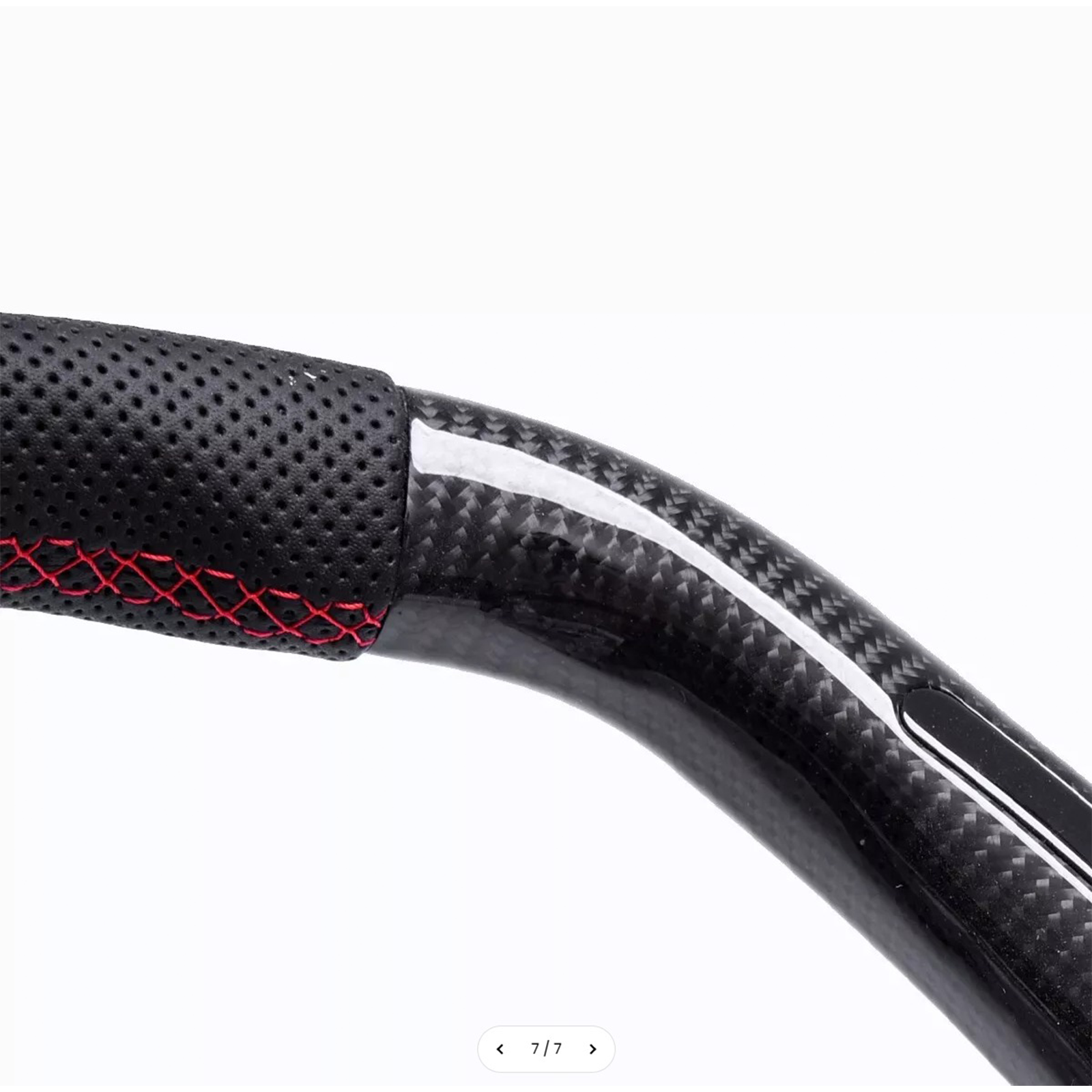 OEM Carbon Fiber LED Heated Steering Wheel for Chevrolet Corvette C8 Z51 Z06 - Bull Boost Performance