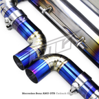 Titanium Valved Catback Exhaust System for Mercedes Benz AMG GT R C190 4.0T - Bull Boost Performance