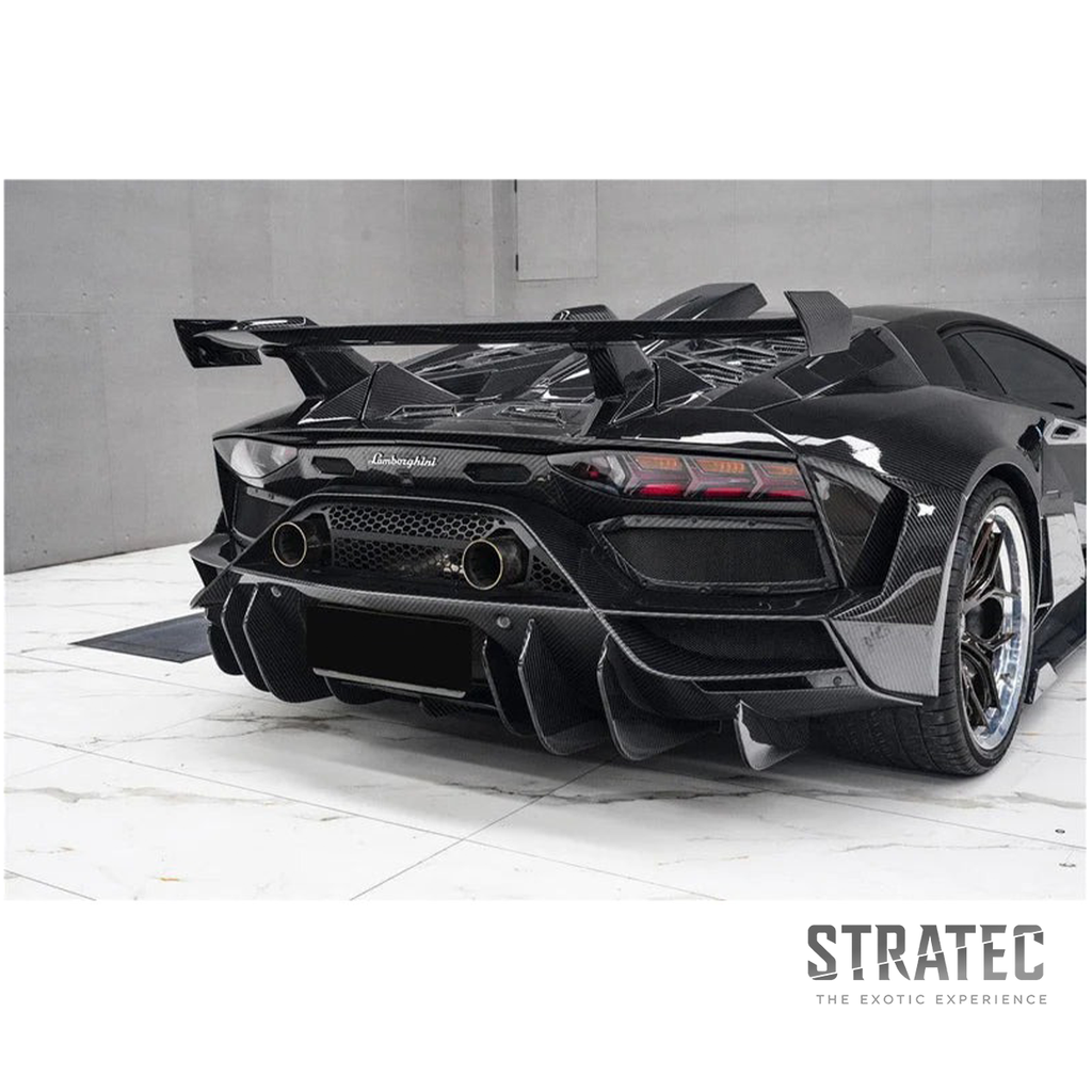 SVJ Style Full Carbon Fiber Aero Body Kit for Lamborghini Aventador LP700 LP740 LP750 Coupe - Bull Boost Performance