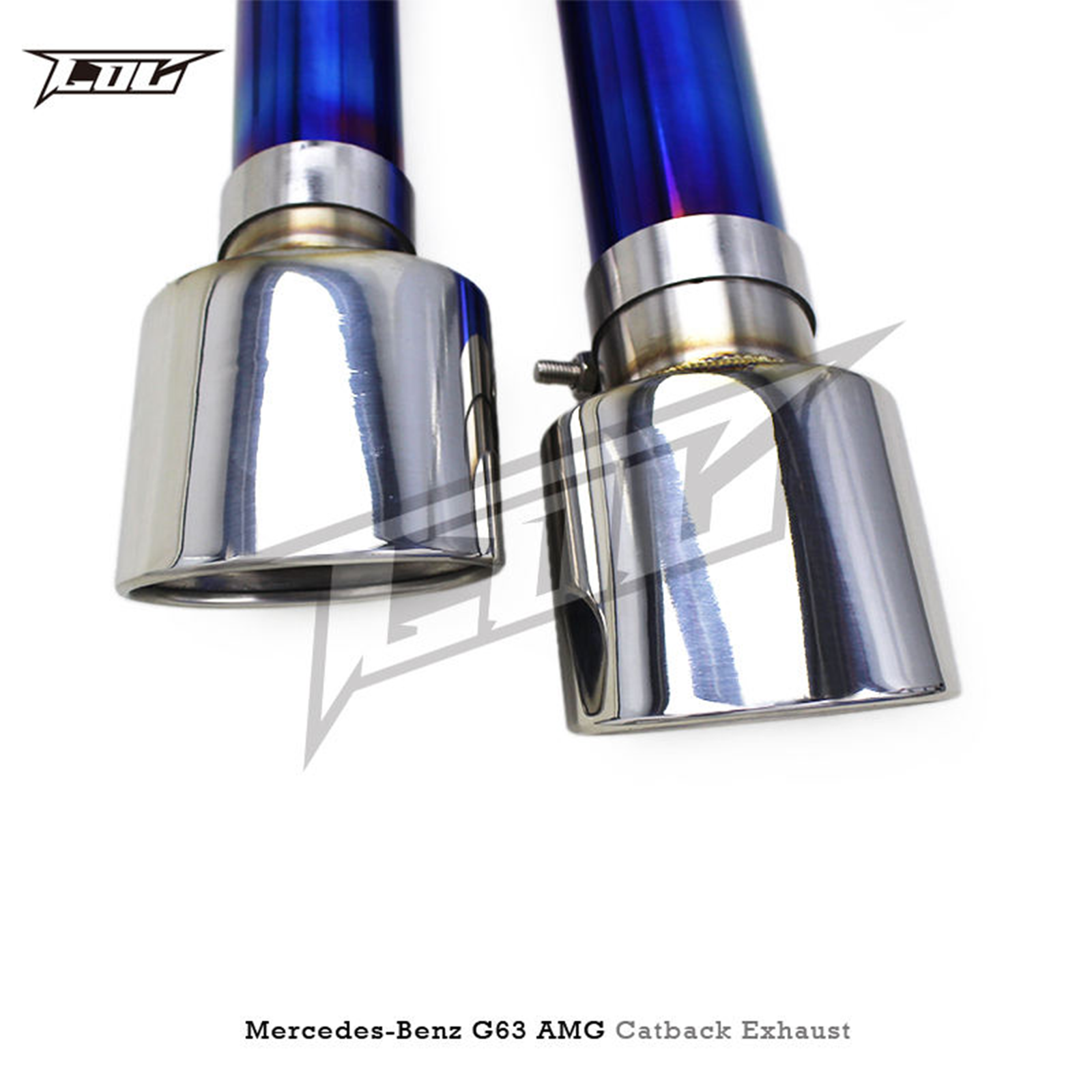 STRATEC Titanium Valved Catback Exhaust System for Mercedes Benz G63 AMG W464 4.0T - Bull Boost Performance