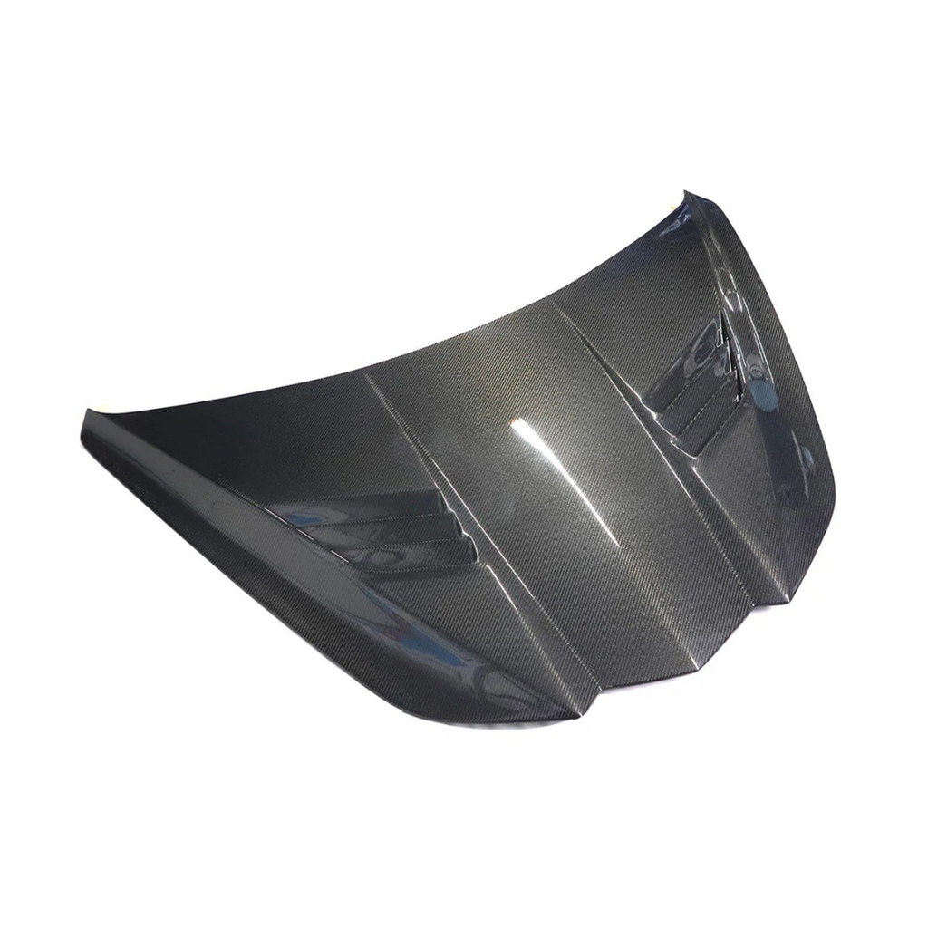 Dry Carbon Fiber Front Hood Bonnet for Chevrolet Corvette C8 Z06 - Bull Boost Performance