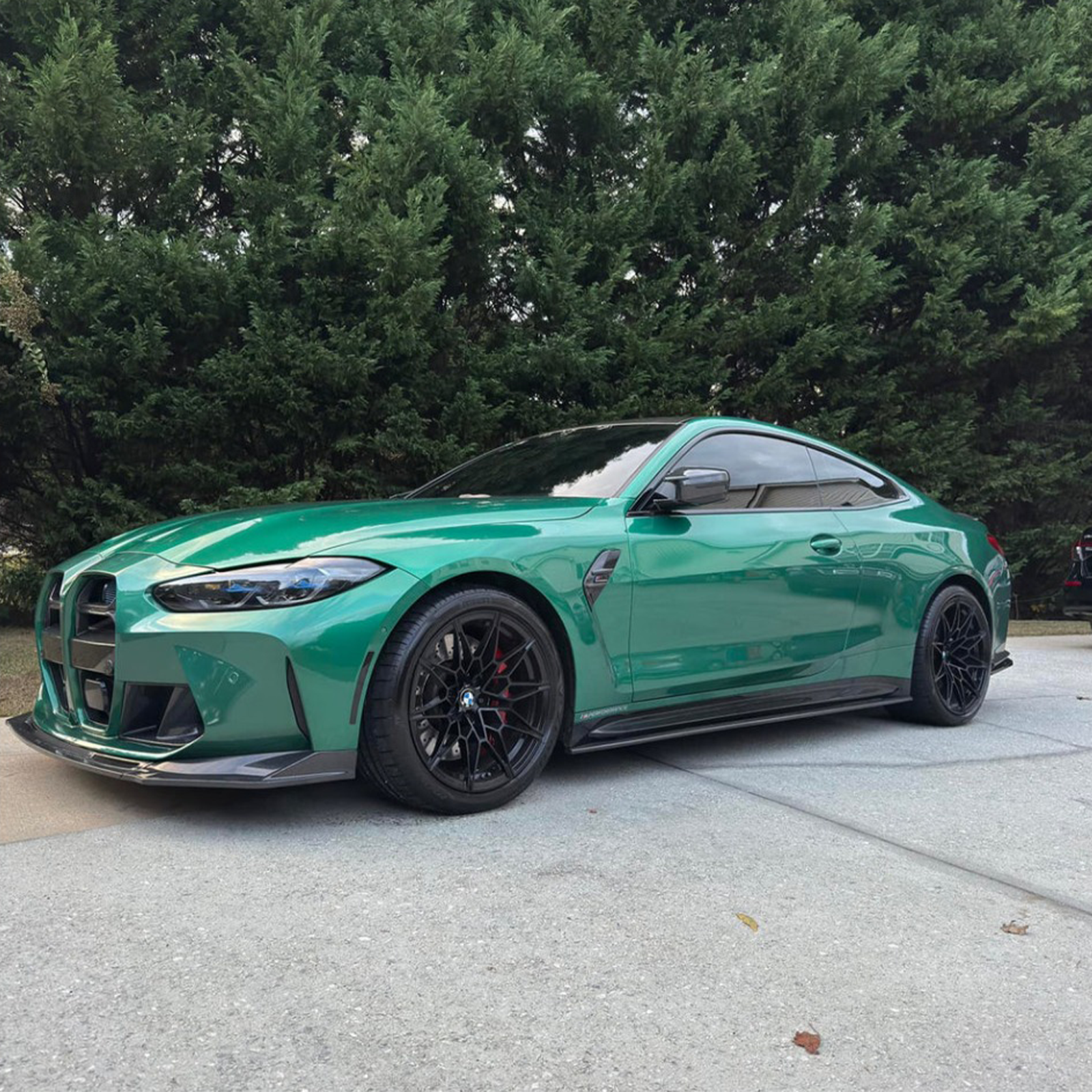 OEM Style Carbon Fiber Side Skirts Lip V2 for BMW G80 M3 G82 G83 M4 - Bull Boost Performance