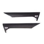 Carbon Fiber Interior Door Upper Panel Trim Cover for Chevrolet Corvette C8 - Bull Boost Performance