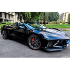 Dry Carbon Fiber Front Splitter Lip for Chevrolet Corvette C8 Z51 - Bull Boost Performance