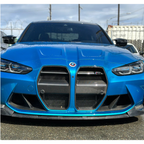 VR Style Carbon Fiber Front Grille Replacement Set for BMW G80 M3 G82 G83 M4 - Bull Boost Performance
