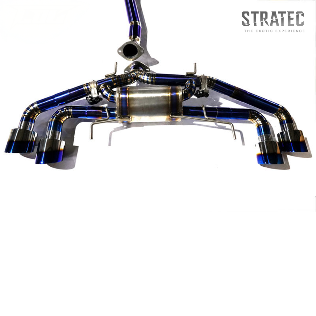 Titanium Catback Exhaust System for Nissan GT‑R 3.8L V6 - Bull Boost Performance