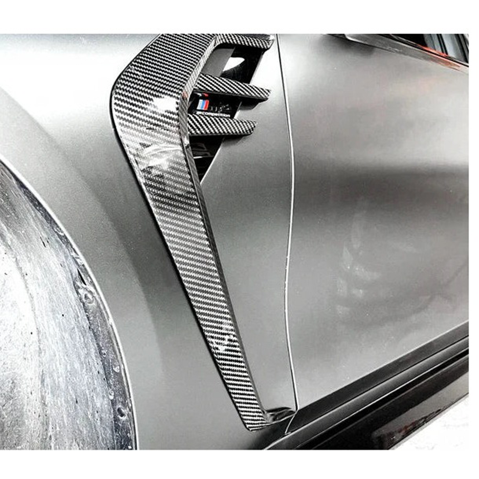 Carbon Fiber Fender Vent Add-Ons for BMW G80 G81 G82 G83 M3 M4 - Bull Boost Performance