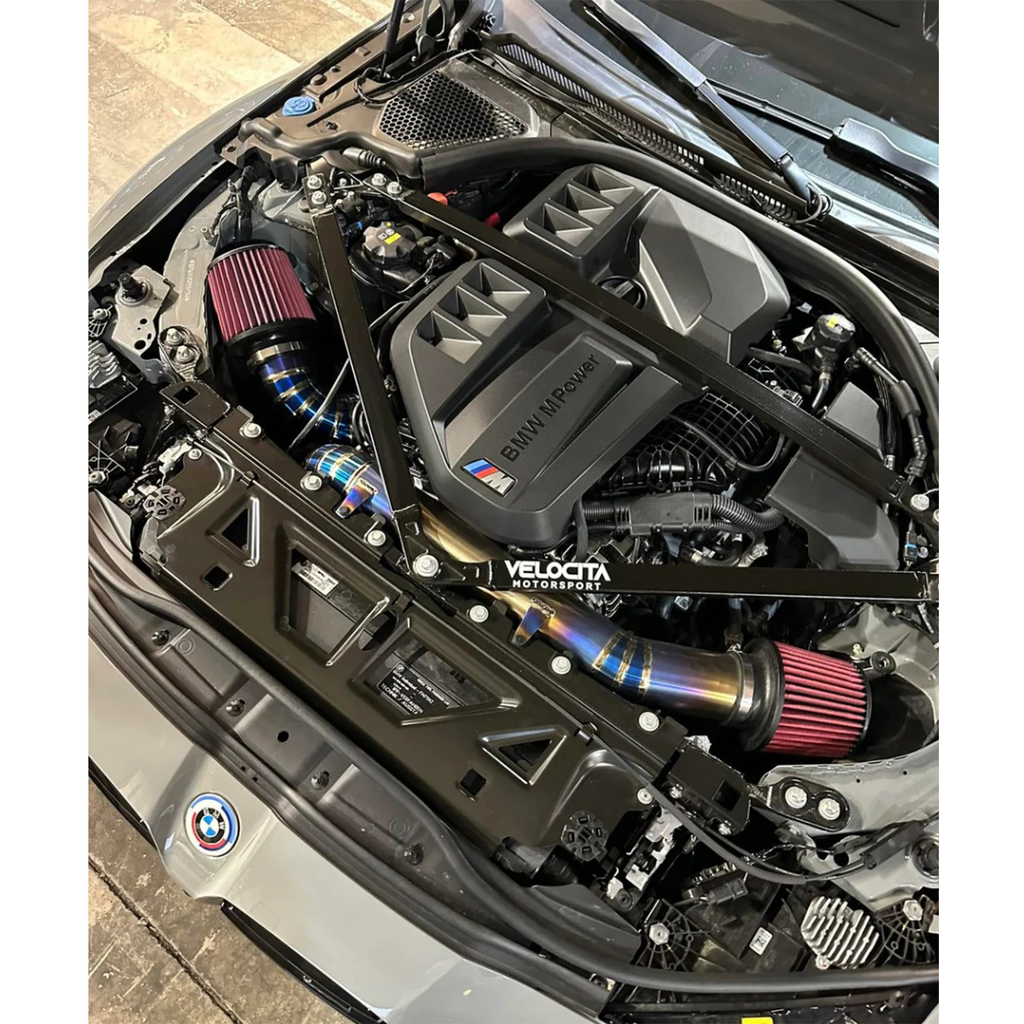 Titanium Cold Air Intake for BMW G80 G82 M3 M4 G87 M2 S58 Engine - Bull Boost Performance