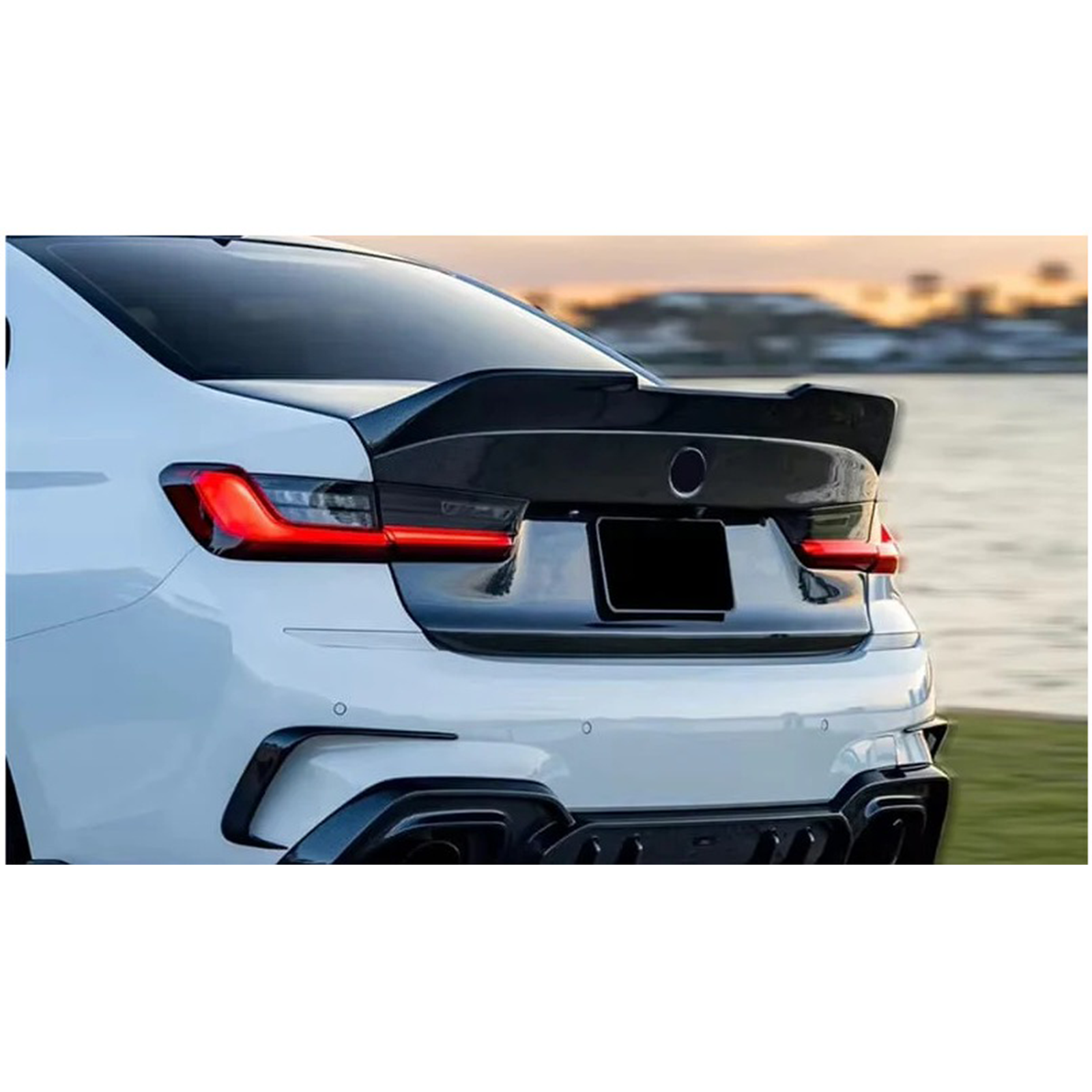 M Style Carbon Fiber Trunk for BMW G80 M3 G20 3 Series - Bull Boost Performance