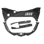 Dry Carbon Fiber Front Trunk Cover Trim Replacement for Chevrolet Corvette C8 Z51 Z06 - Bull Boost Performance