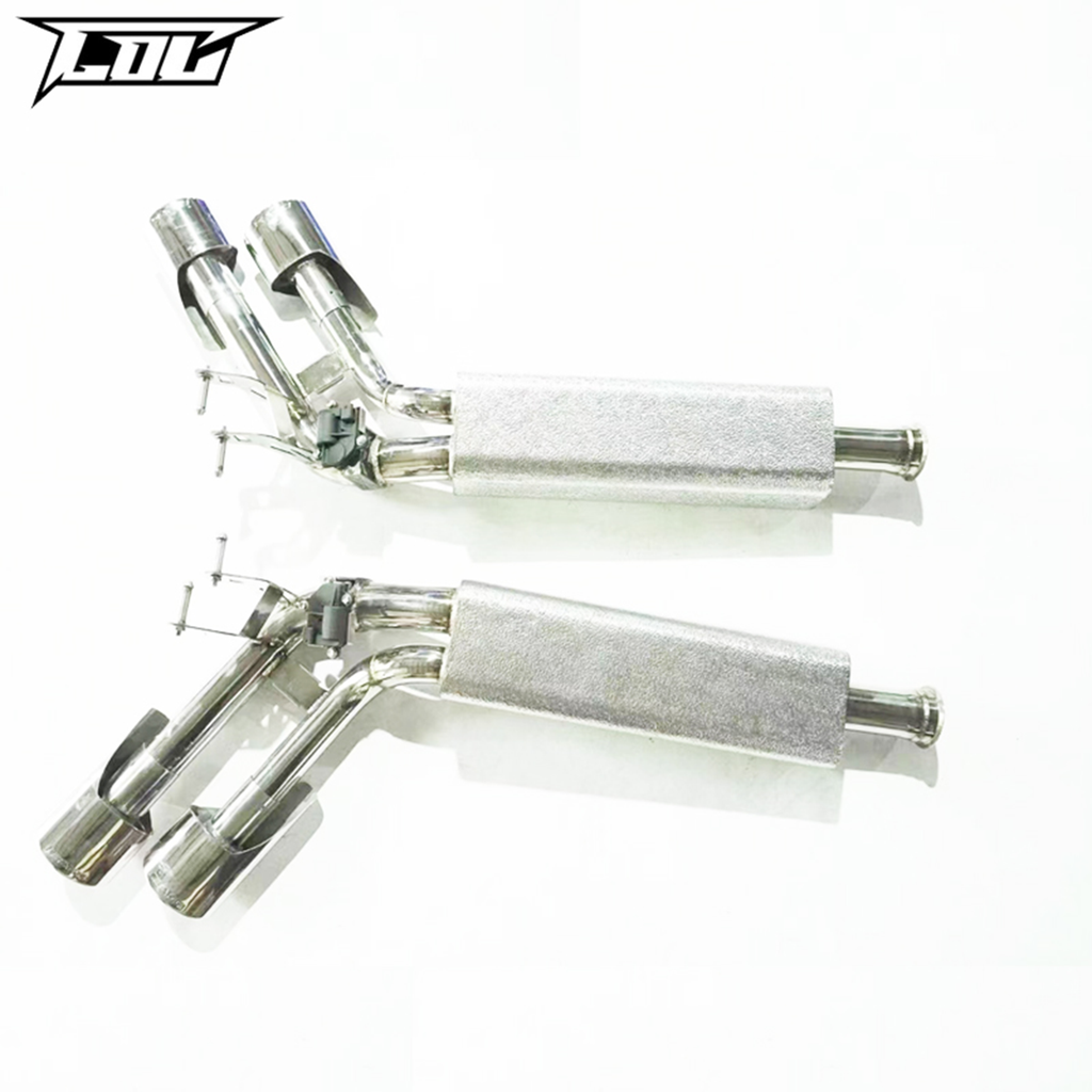 Stainless Valved Catback Exhaust System for Mercedes Benz G500 G550 G63 W463A 4.0T - Bull Boost Performance