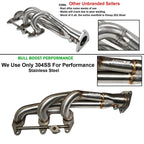 Racing Shorty Header for 04-11 Mazda RX-8 1.3L 13B-MSP RENESIS Rotary Genesis - Bull Boost Performance