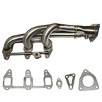 Exhaust Manifold Stainless Steel 3-1 Tubular Header for 04-11 rx8 RX-8 SE3p 1.3l - Bull Boost Performance