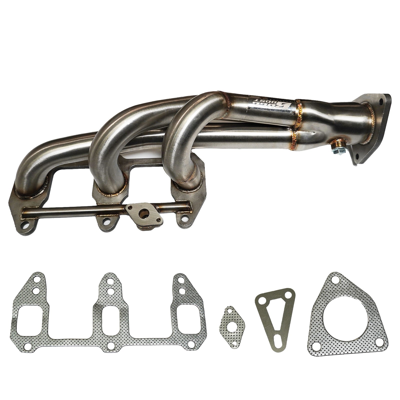 Racing Shorty Header for 04-11 Mazda RX-8 1.3L 13B-MSP RENESIS Rotary Genesis - Bull Boost Performance