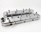 LS Cast Aluminum Tall Valve Covers for LS1 LS2 LS3 LS6 5.3 6.0 Polished - Bull Boost Performance