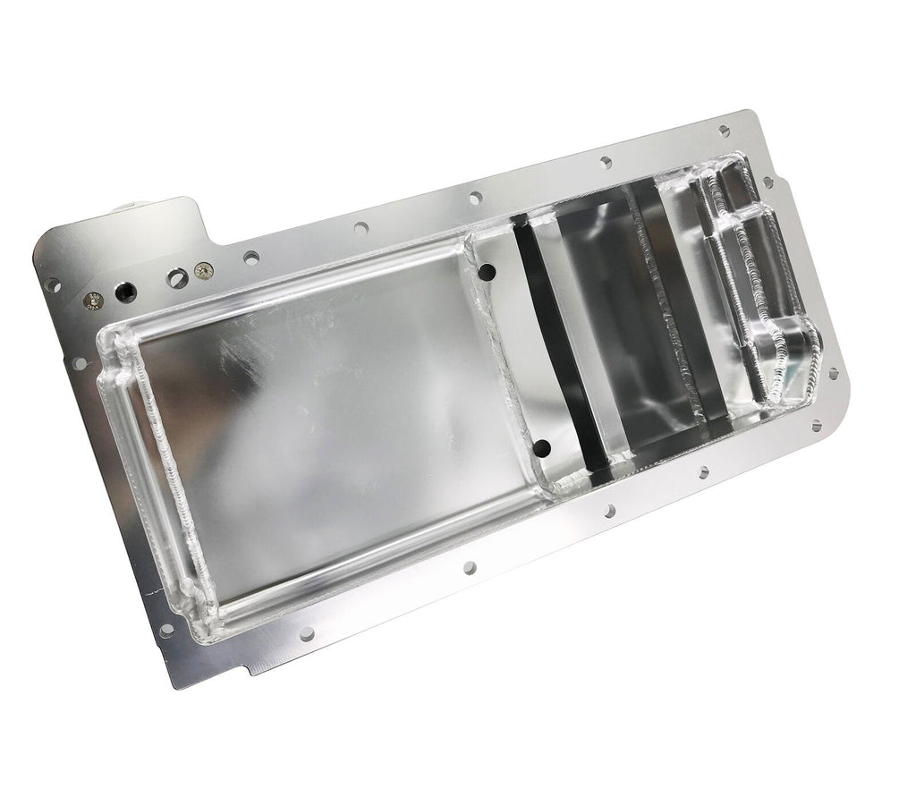 Racing Front Sump Aluminum LS1 LS2 LS6 Oil Pan w/billet Oil Filter Adapter - Bull Boost Performance