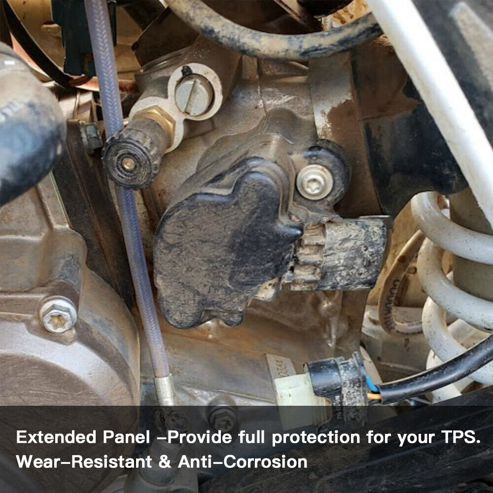 TPS Sensor Protector Guard Compatible with KTM 250XCW TPi 250 300EXC TPi/Sixdays 2018-2022 300XCW TPi/Six Days 2019-2022 150EXC TPi 150XCW TPi 2020-2022 250 300XC TPi 2020-2022 - Bull Boost Performance