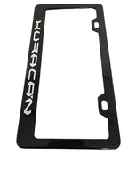Carbon Fiber License Plate Frame - Lamborghini Huracan