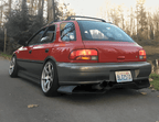 Subaru Impreza GC/GD/GH MaxStyle Rear Diffuser (1997 - 2011)