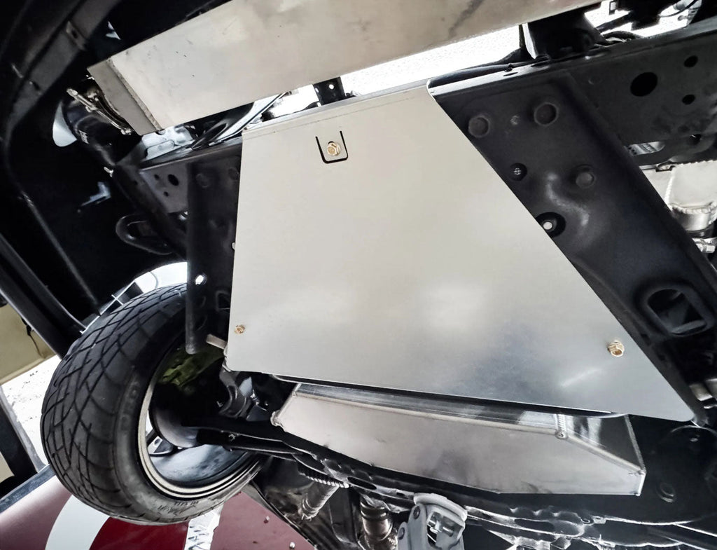 Aluminum Aero Undertray Panel for Nissan S14 240SX 200SX Silvia KA SR - Bull Boost Performance