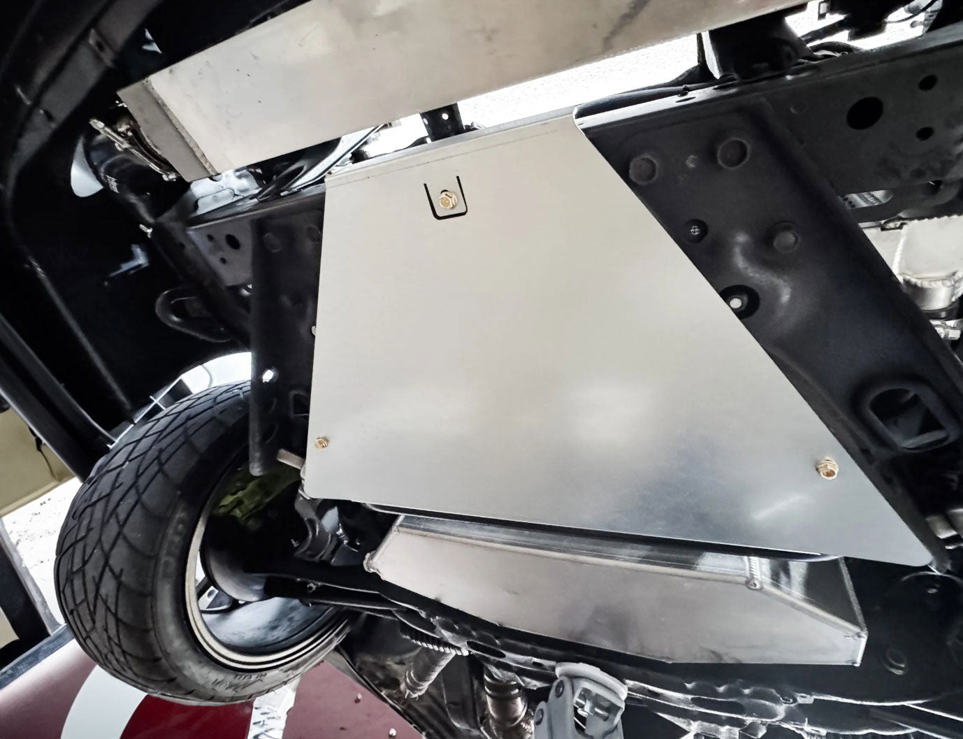 Aluminum Aero Undertray Panel for Nissan S14 240SX 200SX Silvia KA SR - Bull Boost Performance