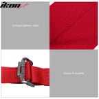 Universal 4 Point Cam-Lock Red Racing Harness Seat Belt Nylon