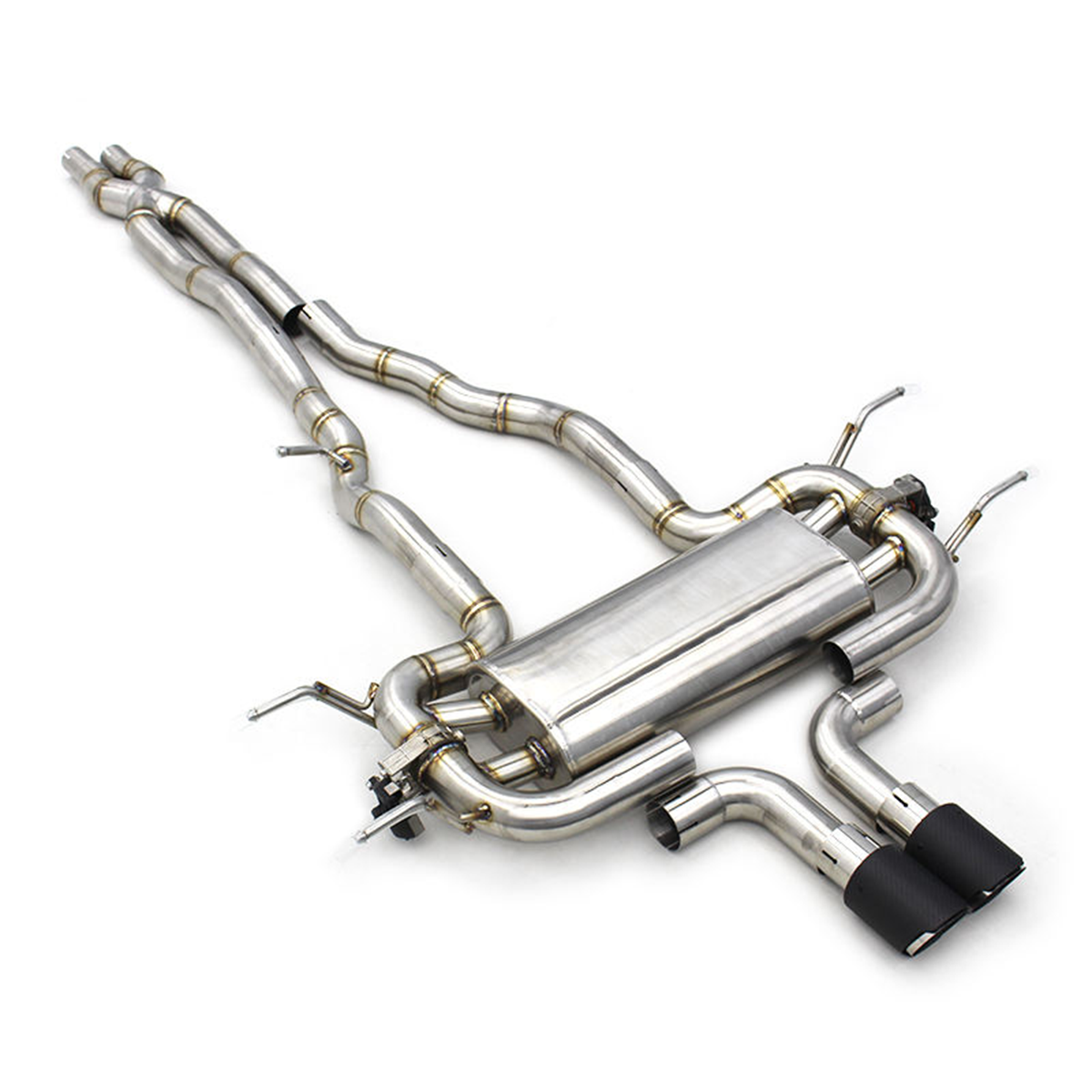Stainless Steel Catback Sport Exhaust System for Jaguar F‑TYPE 3.0T - Bull Boost Performance