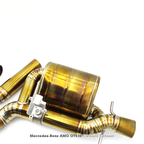 Titanium Valved Catback Exhaust System for Mercedes Benz AMG GT63 GT63S X290 - Bull Boost Performance