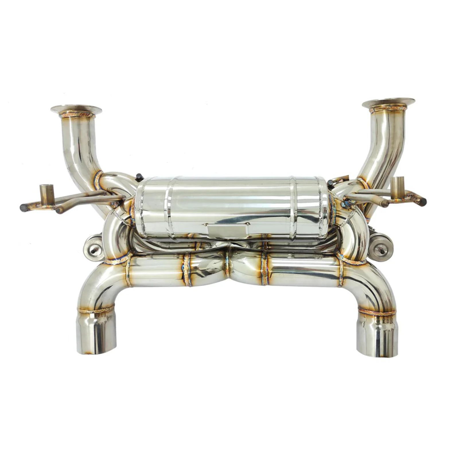 Valved Exhaust System SVJ Style for Lamborghini Aventador LP700 LP740 - Bull Boost Performance