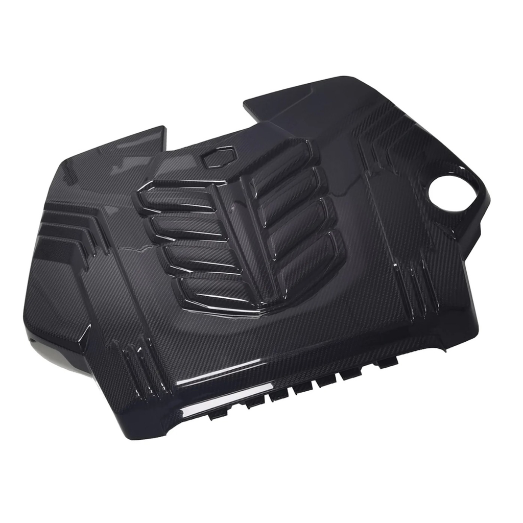 Dry Carbon Fiber Engine Bay Cover for Lamborghini Urus - Bull Boost Performance