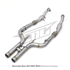 High Flow Catted Stainless Steel Downpipe for Mercedes Benz S560 S580 4.0T - Bull Boost Performance