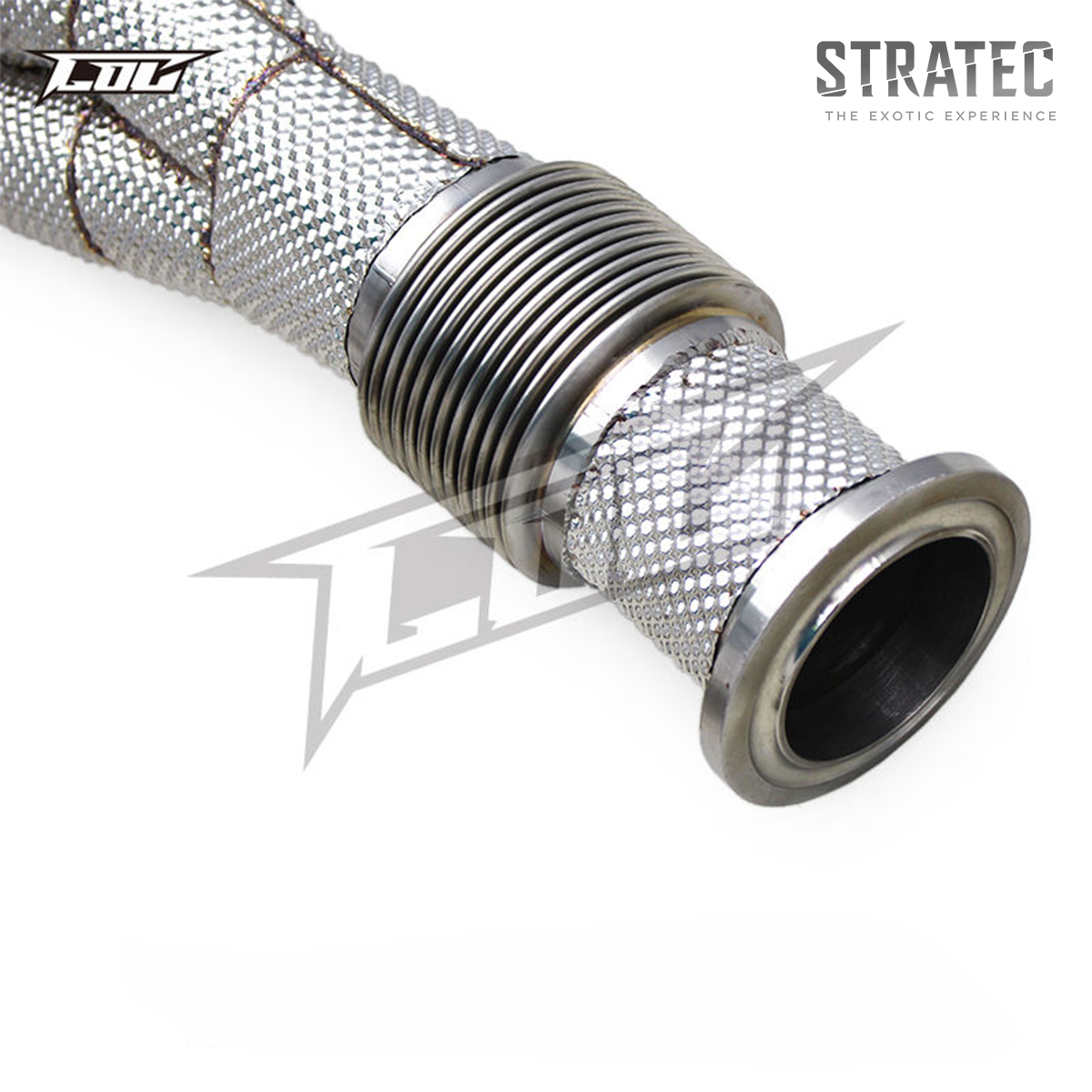 Straight Through Exhaust Downpipe System for Lamborghini Aventador SVJ Ultimae - Bull Boost Performance