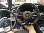 Mercedes-Benz 2020+ AMG Performance Style Customizable Steering Wheel (Fits 2010+ All Models) - Bull Boost Performance