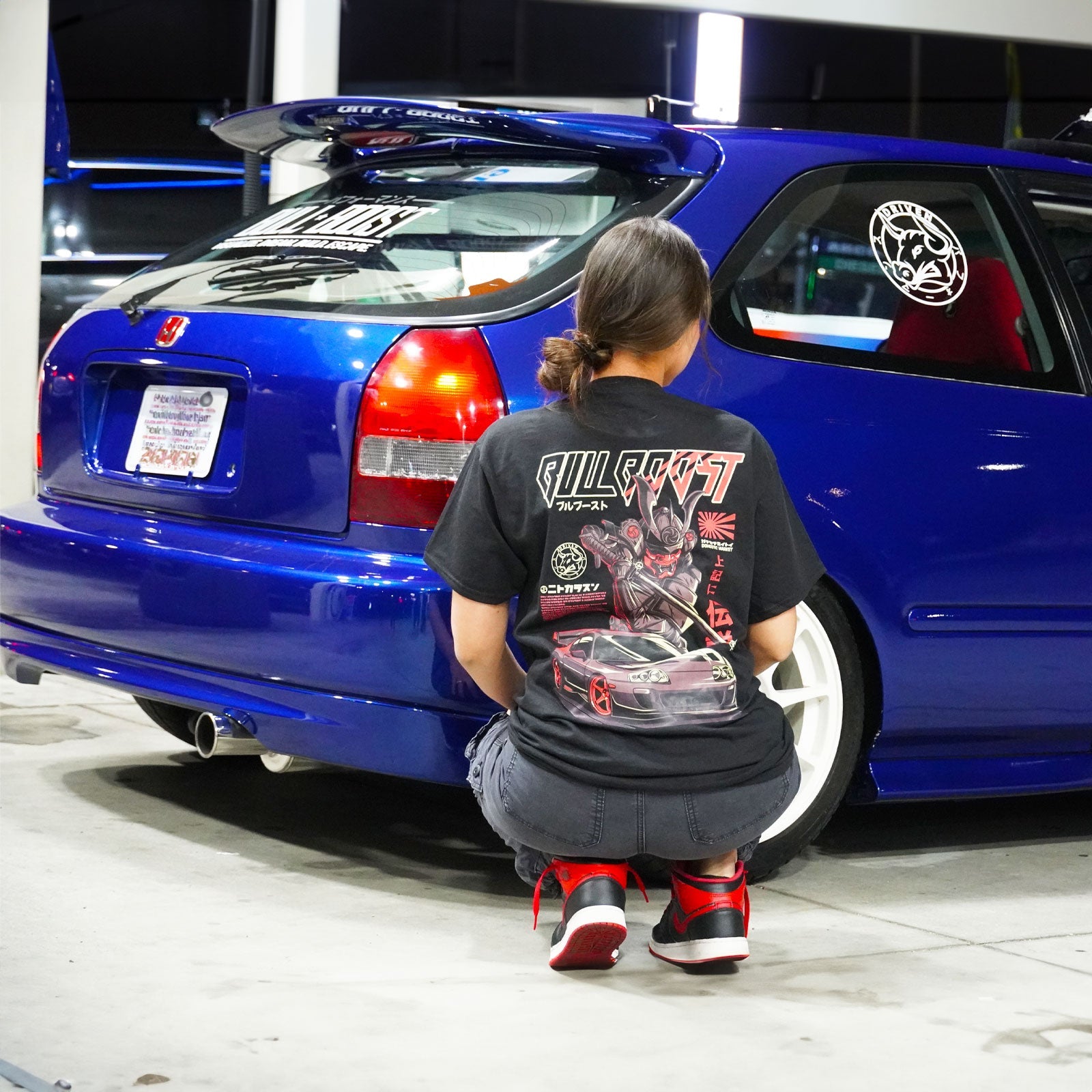 Samurai Supra Premium Tee Shirt - Bull Boost Performance