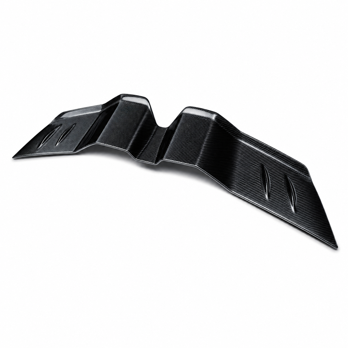 Aggressive Prepreg Dry Carbon Fiber Rear Spoiler Wing for Lamborghini Revuelto by Stratec Systems
