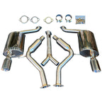 3" Stainless Dual Catback Exhaust Muffler For 92-00 SC300 SC 300 Soarer - Bull Boost Performance