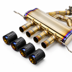 Center Exit Exhaust System for BMW M3 M4 G80 G82 3.0T 19-23 by Stratec Systems