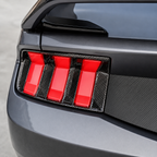 Dry Carbon Fiber Tail Light Trim for Ford Mustang by Stratec Systems