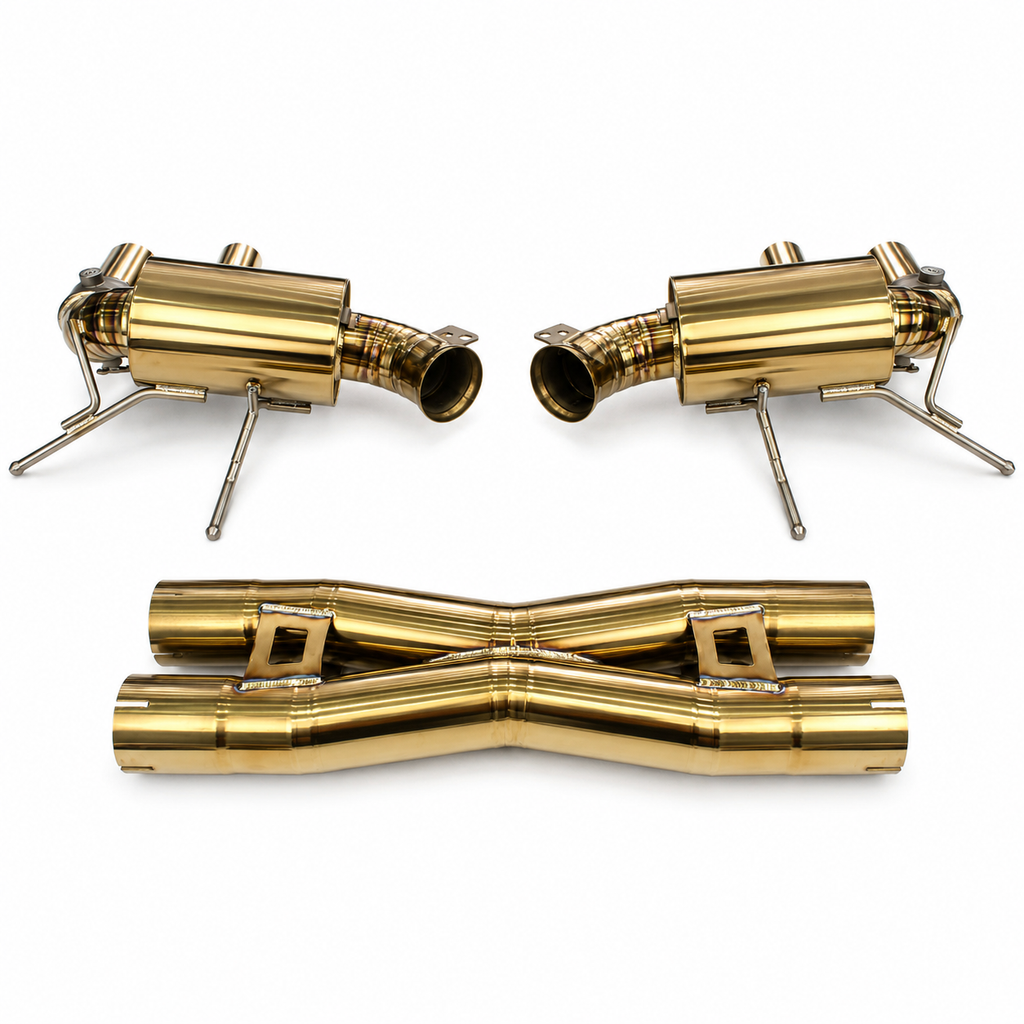 Valved Exhaust Catback Muffler System for Ferrari FF F12 Berlinetta 812 Superfast by Stratec Systems