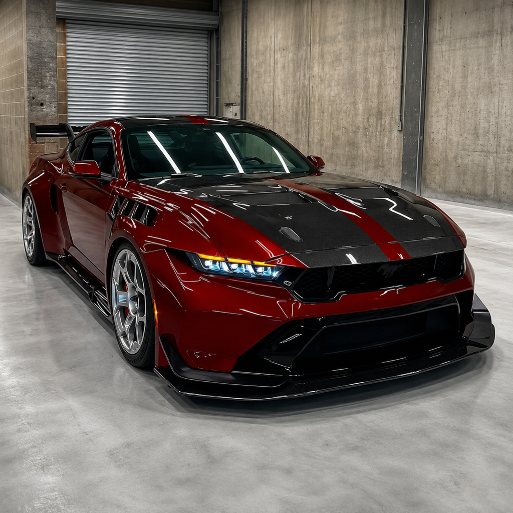 GTD Style Full Body Kit for Ford Mustang by Stratec Systems