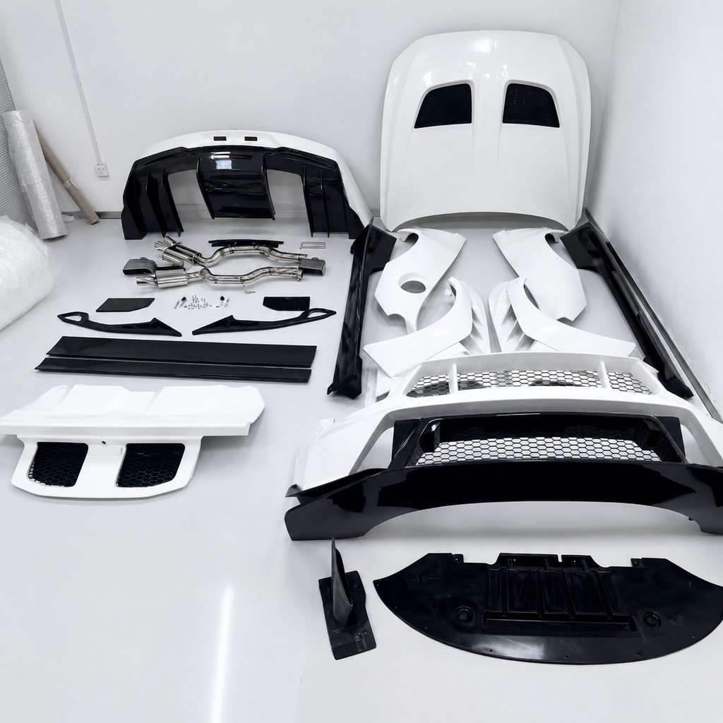 GTD Style Full Body Kit for Ford Mustang by Stratec Systems