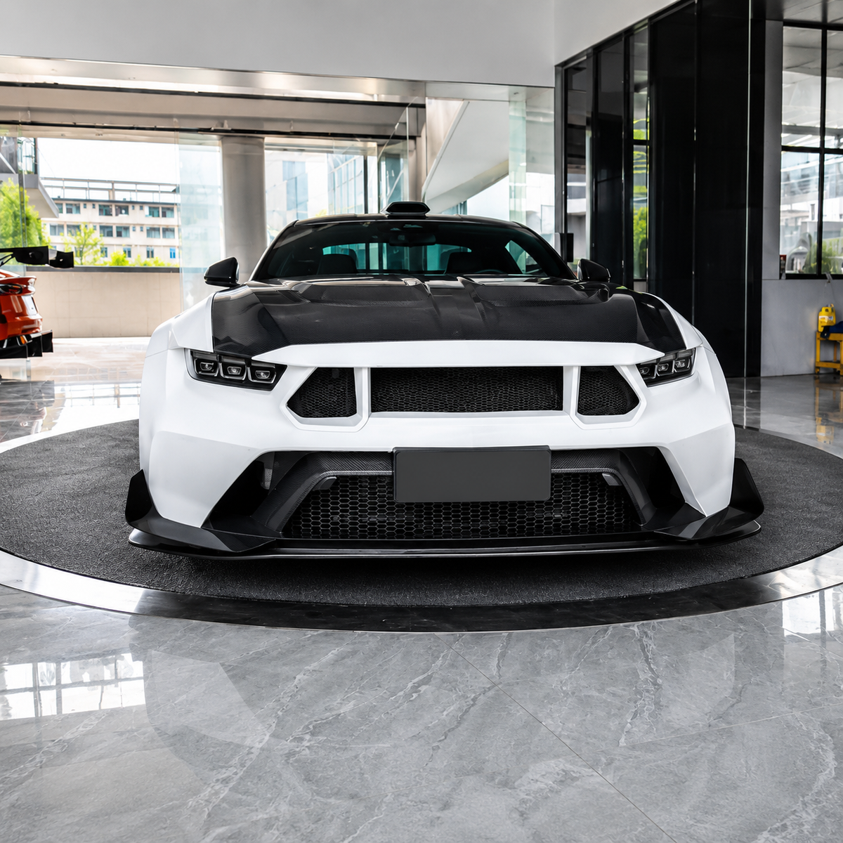 GTD Style Full Body Kit for Ford Mustang by Stratec Systems