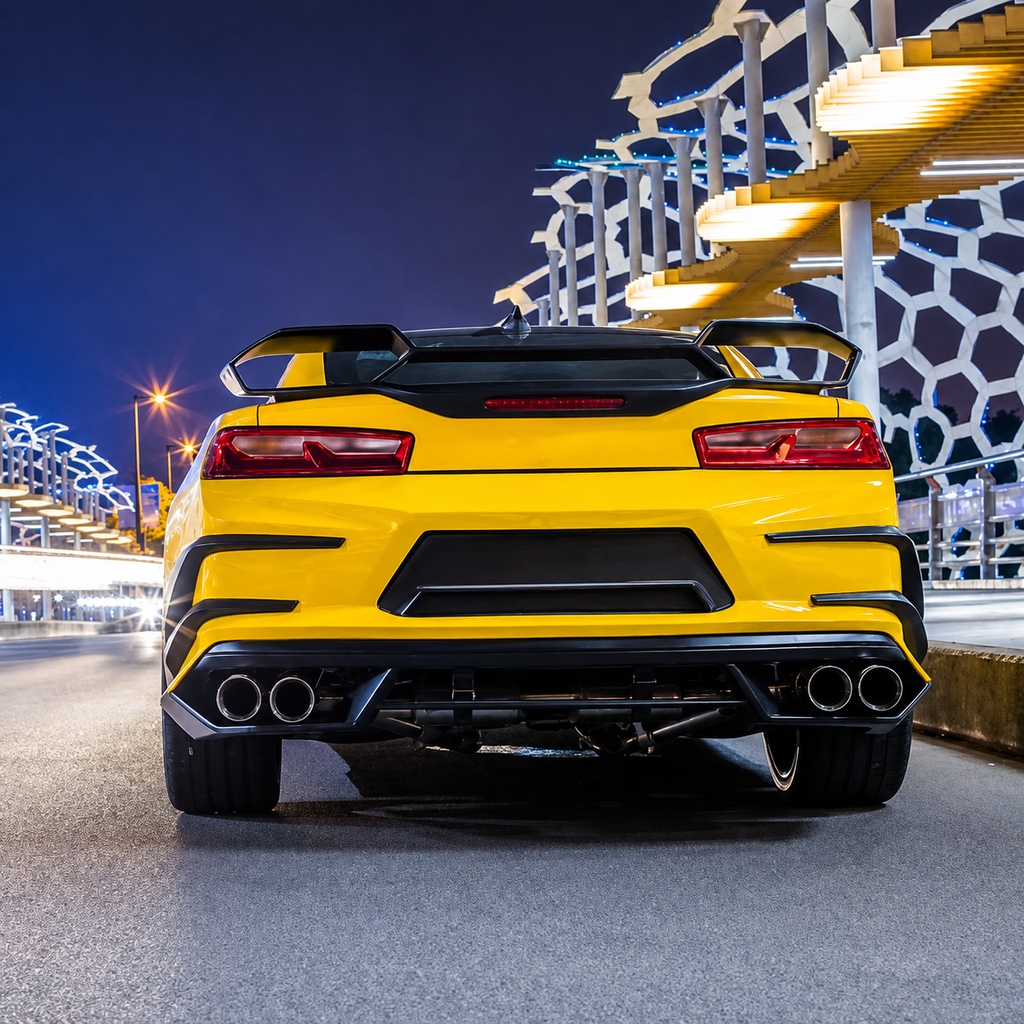 Transformers Style Half Carbon Fiber Body Kit Chevrolet Camaro 6th Gen by Stratec Systems
