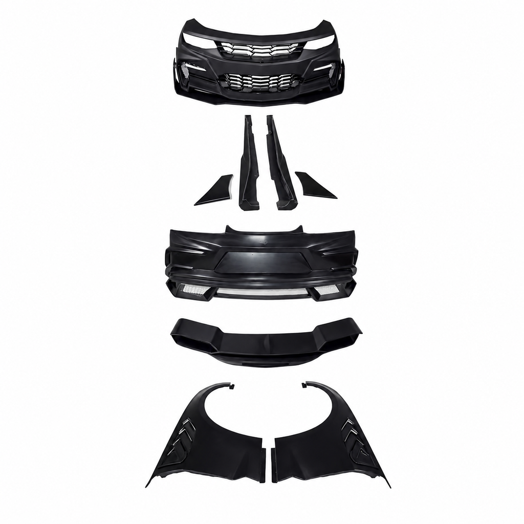 Transformers Style Half Carbon Fiber Body Kit Chevrolet Camaro 6th Gen by Stratec Systems