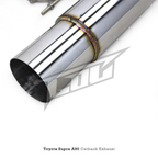 T304 Stainless Catback Exhaust System for Toyota Supra A90 3.0T - Bull Boost Performance