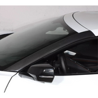 Dry Carbon Fiber A‑Pillar Cover Trim for Chevrolet Corvette C8 - Bull Boost Performance
