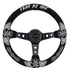 BW Rose Deep Dish Steering Wheel + Short Hub Adapter Kit For Honda Acura - Bull Boost Performance