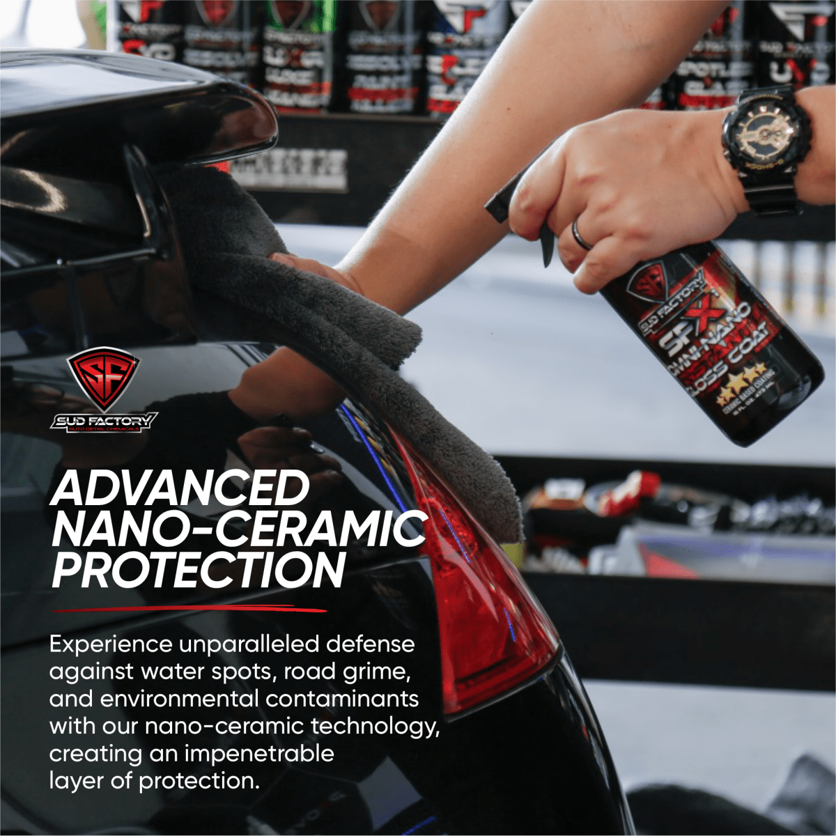 SFX1 Glossy Instant Ceramic Protective Coating by Sud Factory