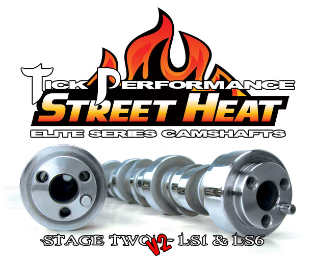 Street Heat Stage 2 V2 Camshaft for LS1 & LS6 Engines By Tick Performance